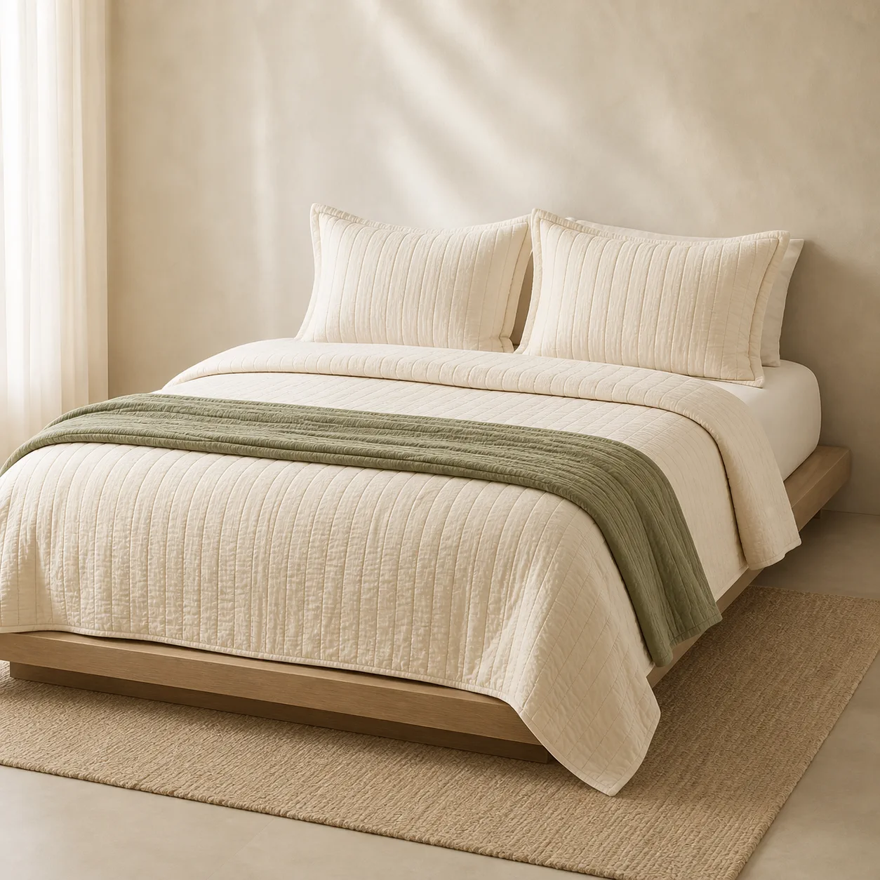 Meadow Cotton Quilt Set