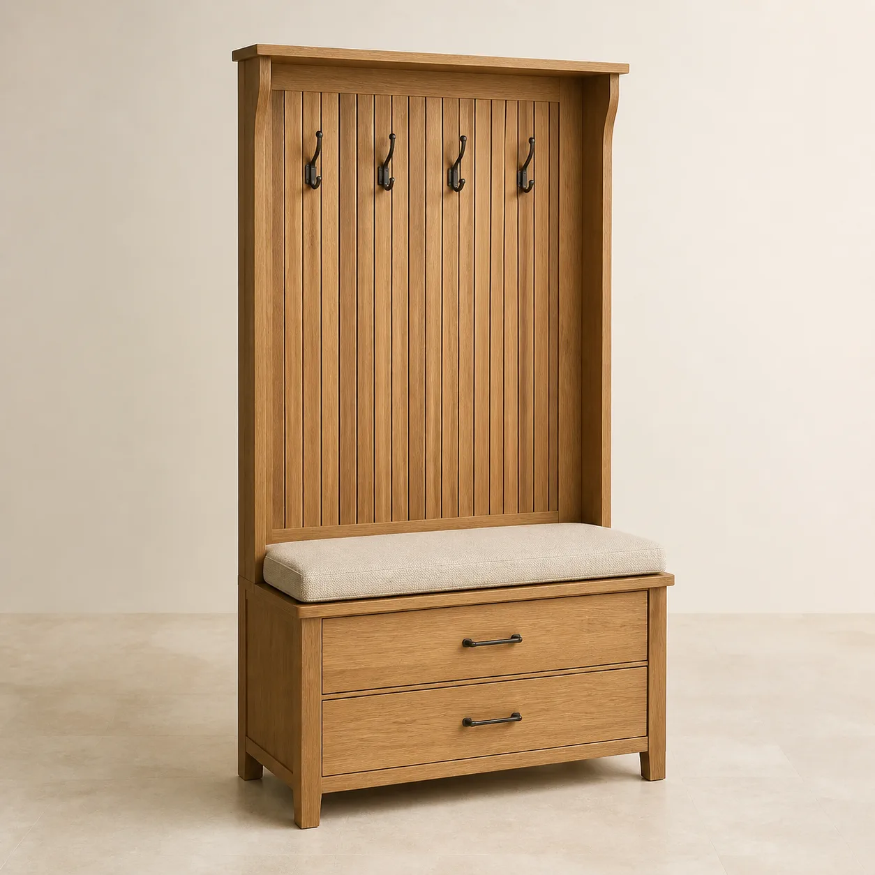 Landing Hall Tree Bench