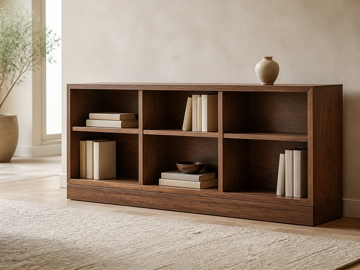 Nook Low Bookcase