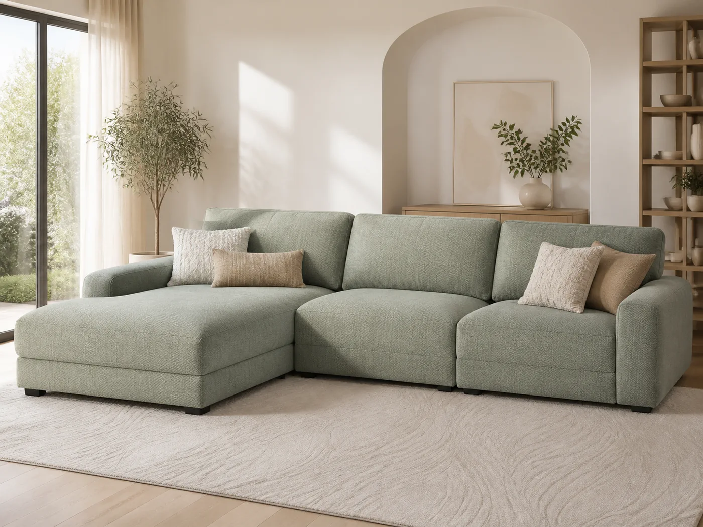 Paloma Three-Piece Sectional