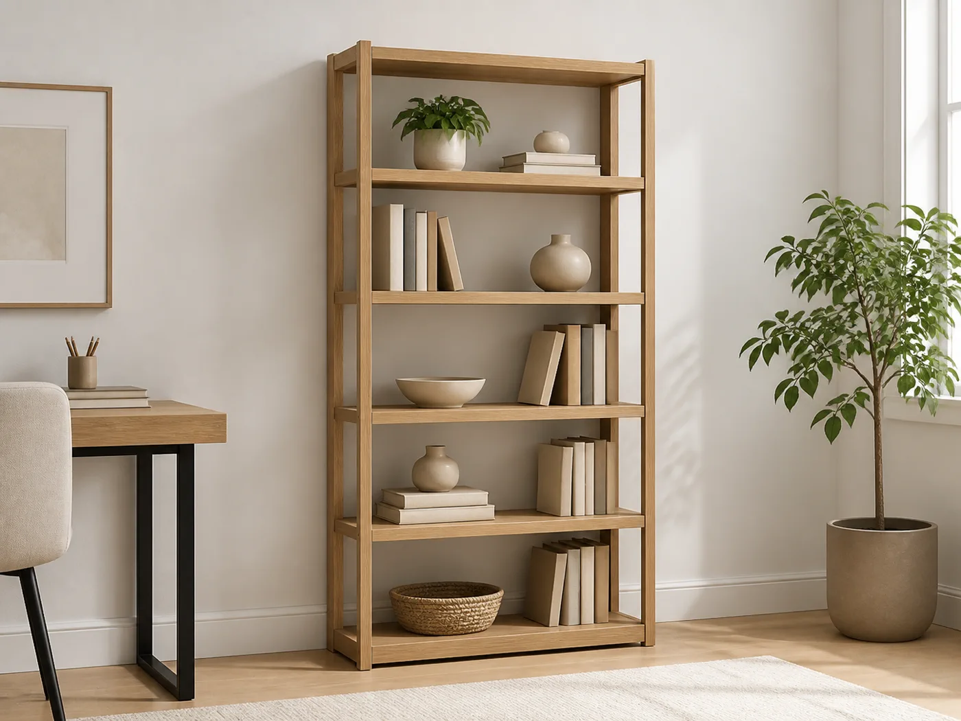 Studio 5-Shelf Bookcase