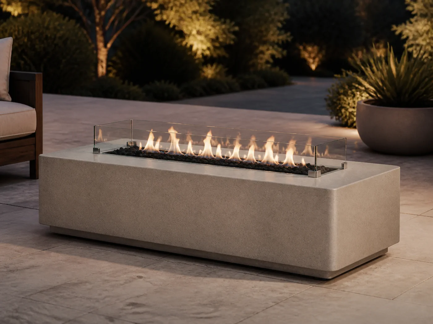 Terra Outdoor Fire Table