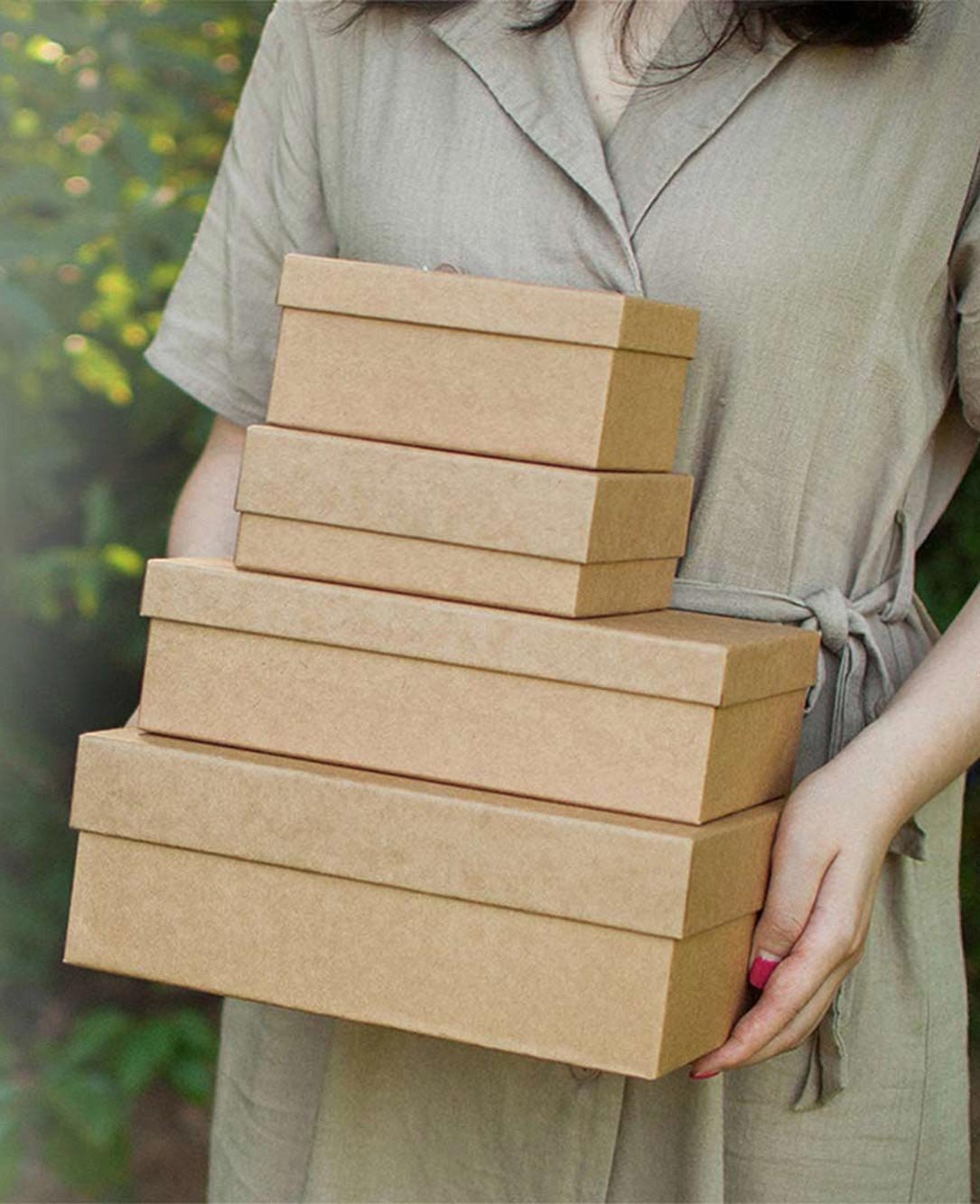 Recyclable kraft mailer box