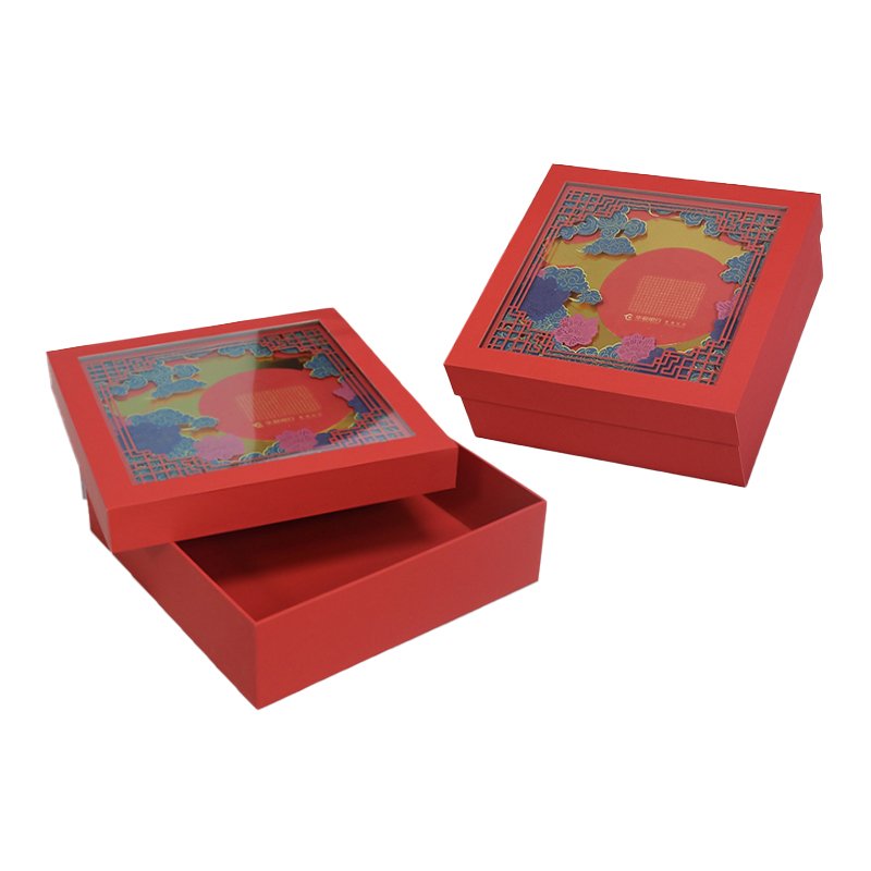 Embossed rigid presentation box