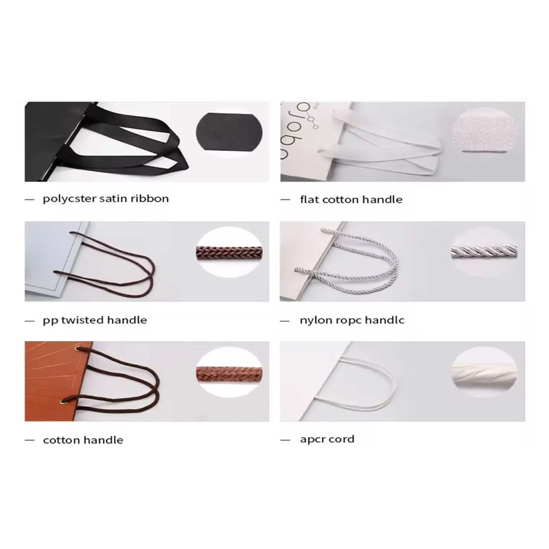 Paper bag handle reference