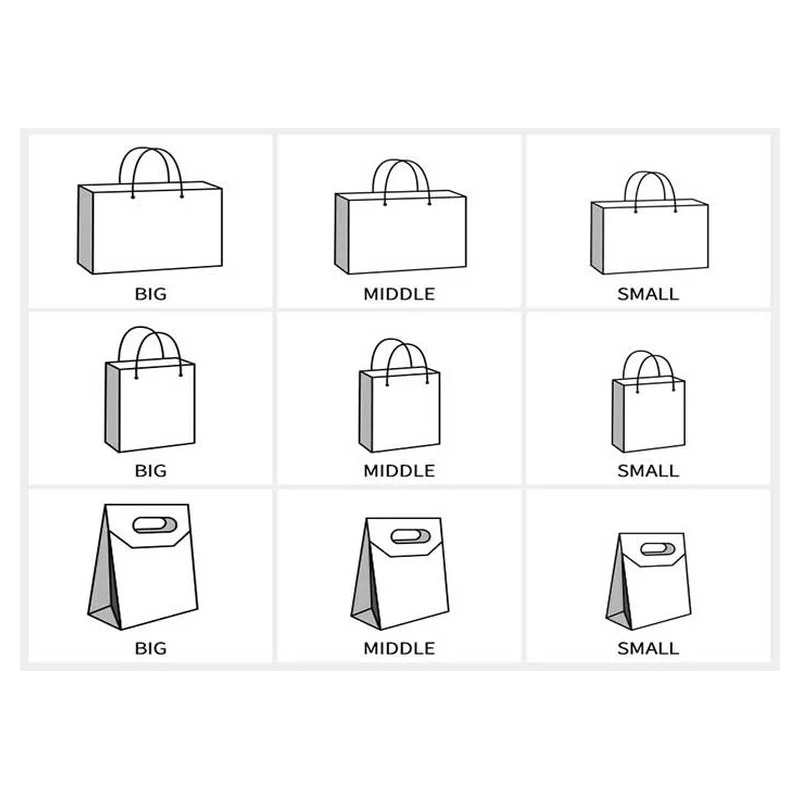 Custom paper bag · Ref 069