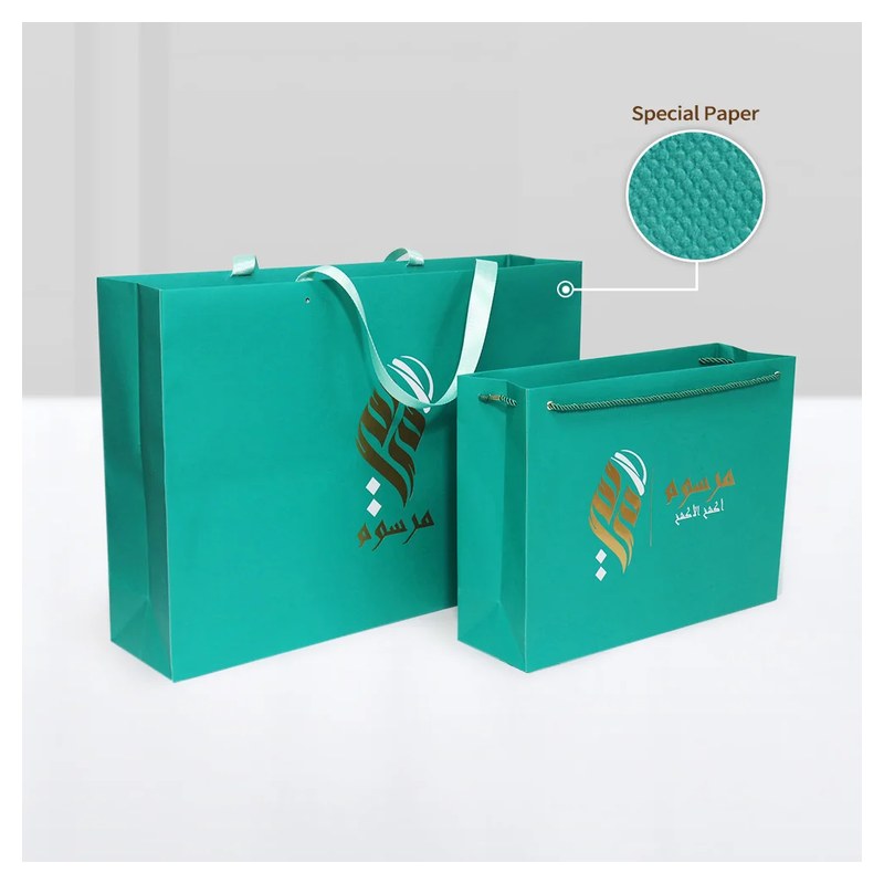 Shopping paper bag · Ref 086