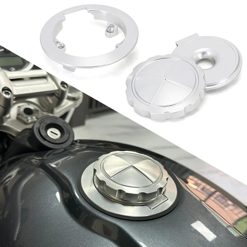 CNC Motorcycle Aluminum Fuel Tank Gas Cap Oil Tank Cover