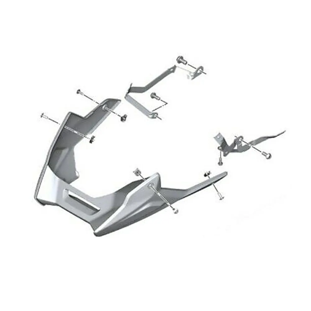 Engine Chassis Protector Exhaust Shield Cover Guard Fairing