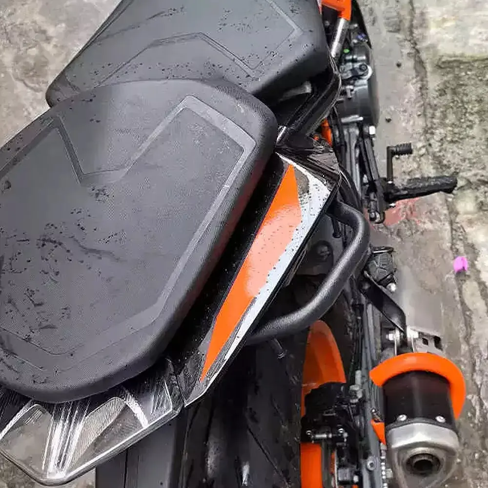 For 250Duke 390Duke 390 Duke 250 DUKE Motorcycle Black Metal Rear Grab Bars Seat Pillion Passenger H