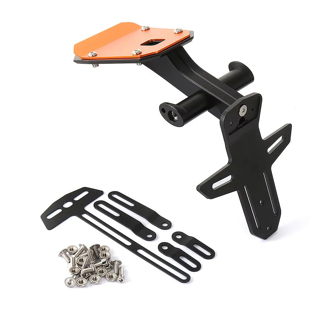 For 390 Duke 390 390duke Duke390 2024 Motorcycle Rear Short Tail Stock License Plate Holder Tailstoc