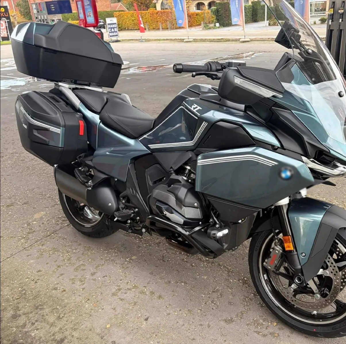 For BMW R 1300 RT R1300RT 2025- Motorcycle TPU Side box protection sticker car box protection side b