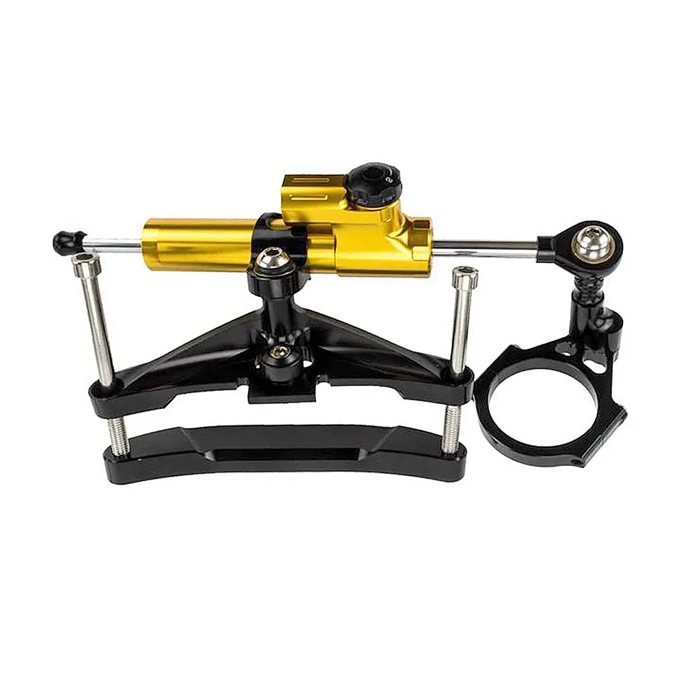 For Yamaha FZ1 FZ1N FAZER 2006-2015 2007 2008 Fiber Carbon Steering Damper Stabilizer Linear Mountin
