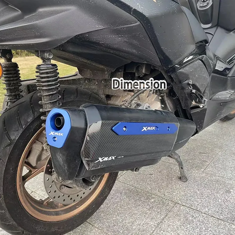 for Yamaha XMAX250 XMAX300 2017-2023排气罩装饰