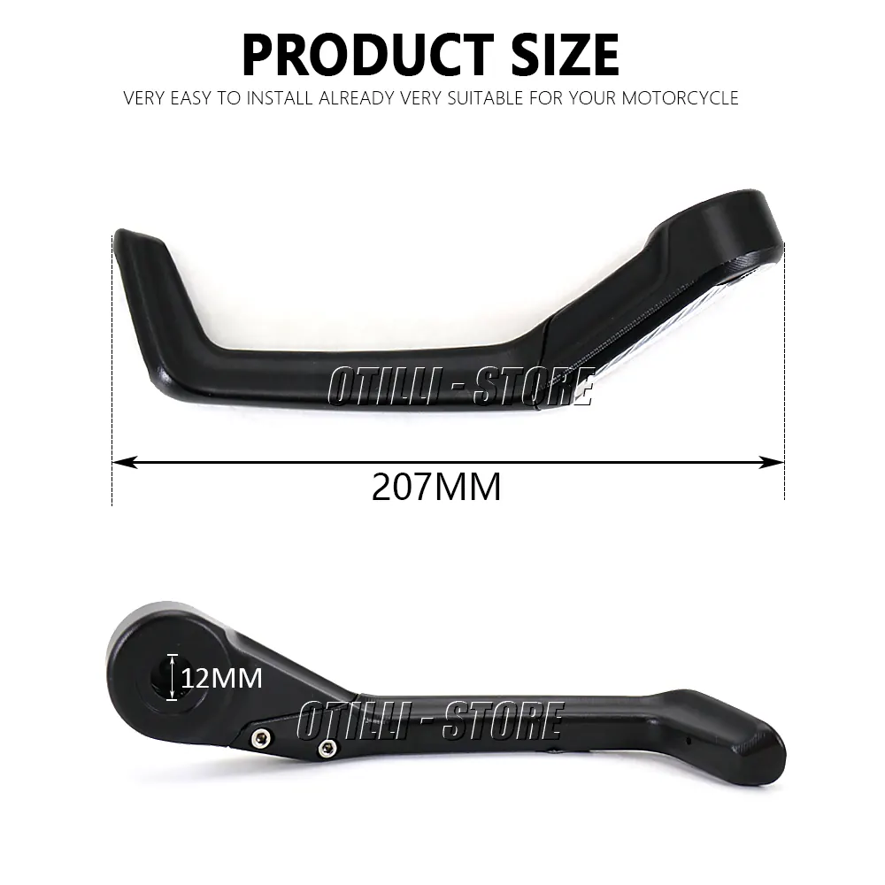 Motorcycle CNC Aluminum Handle Guard Handlebar Protector Brake Clutch Lever Hand Guards