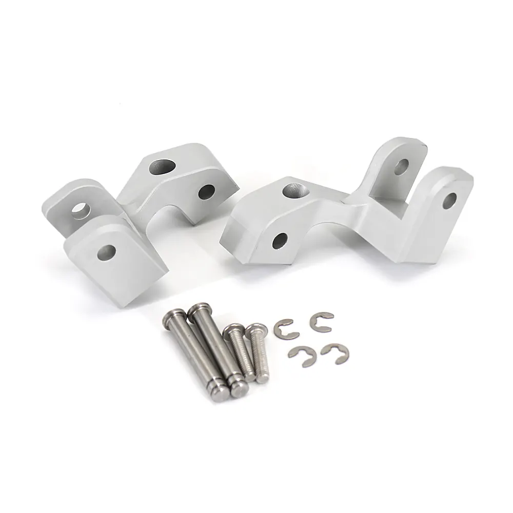 Motorcycle Passenger Footpeg Lowering Kit Rear Foot Pegs Footrest