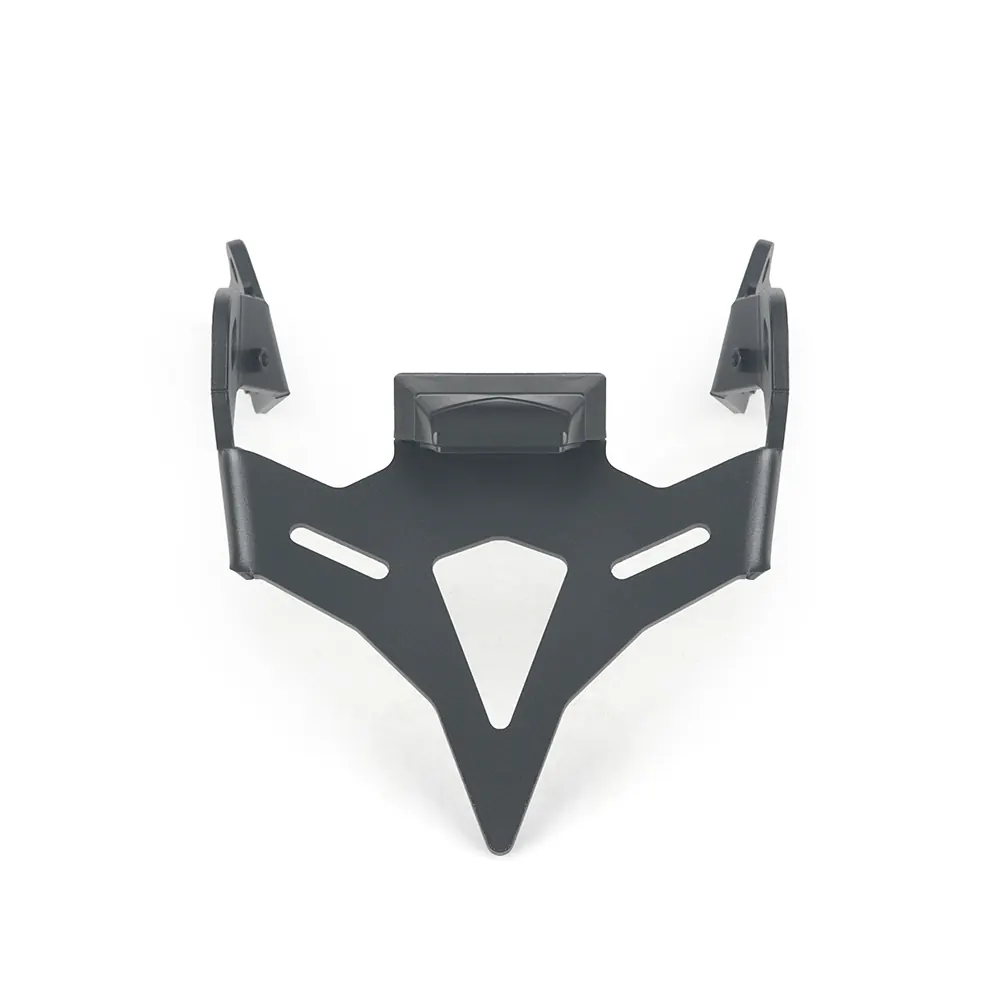 Motorcycle rear short tail license plate holder and tailstock frame bracket, suitable
