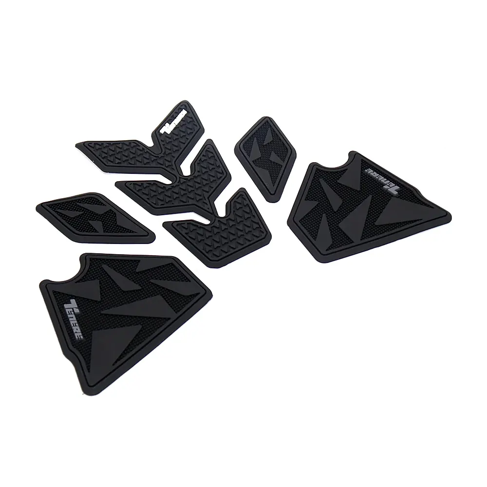 Motorcycle Rubber Fuel Tank Pad Anti-slip Gas Tankpad Sticker Side Decals Guard