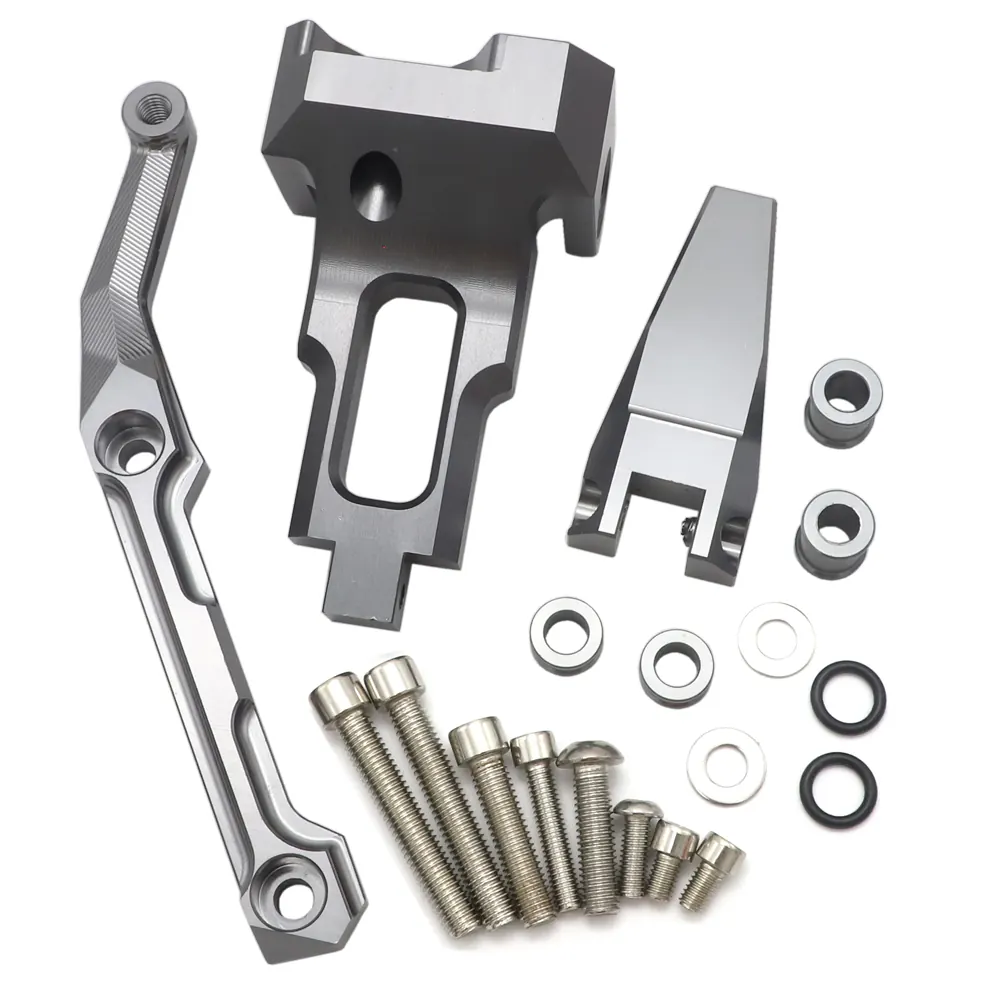 Motorcycle Stabilizer Steering Damper with Mounting Bracket Kit