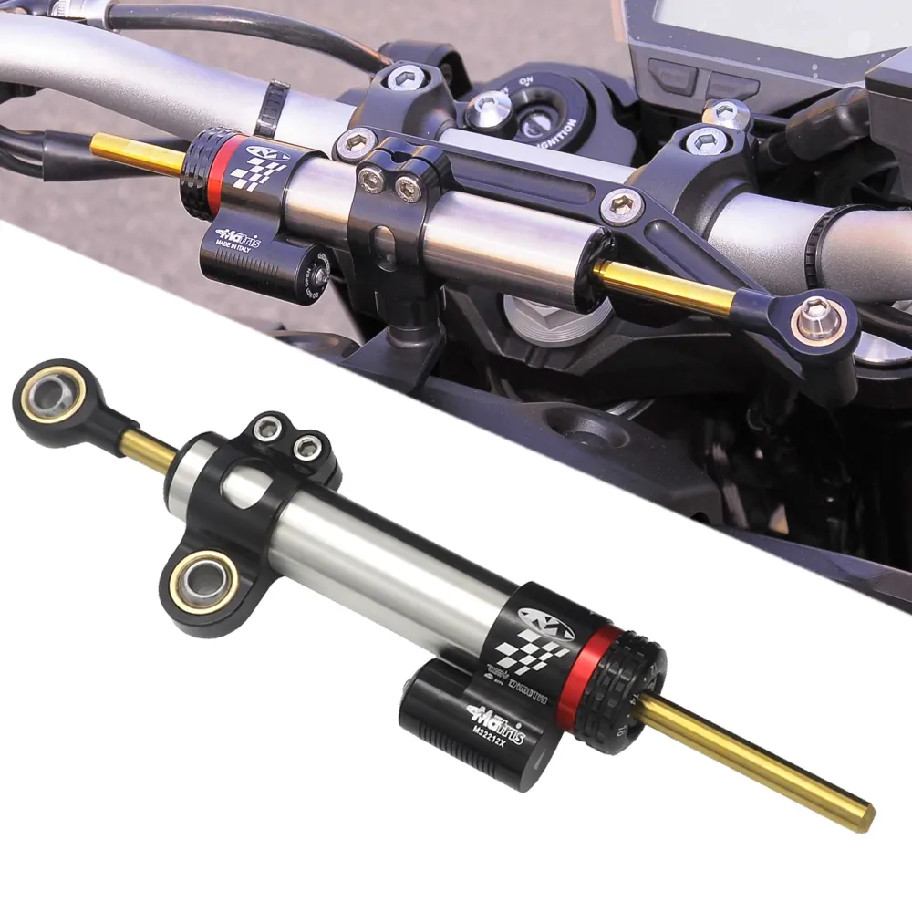 Motorcycle Universal CNC Aluminum Damper Steering Stabilizer Mount Bracket Kit