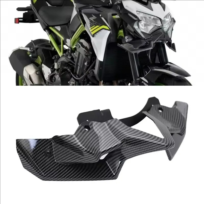 New 2023 2022 2021 Motorcycle Accessories Red Black Green Naked Front Spoiler Winglet Aerodynamic Wi