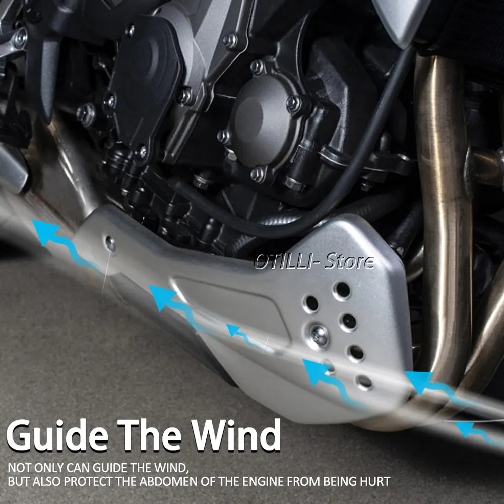 New Aluminum ABS Engine Lower Guard Protector Protective Cover Fairing