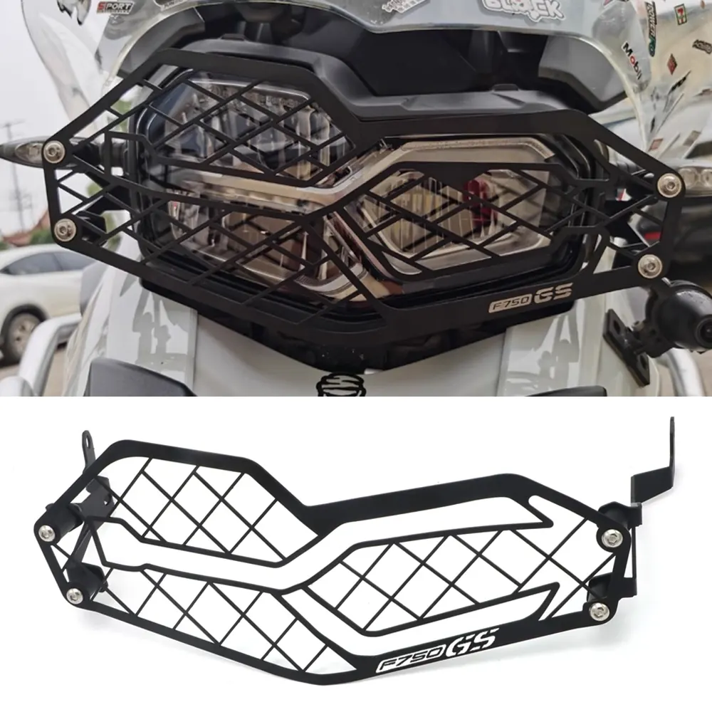 New Motorcycle Accessories Headlight Guard Grille Grill Cover Protector