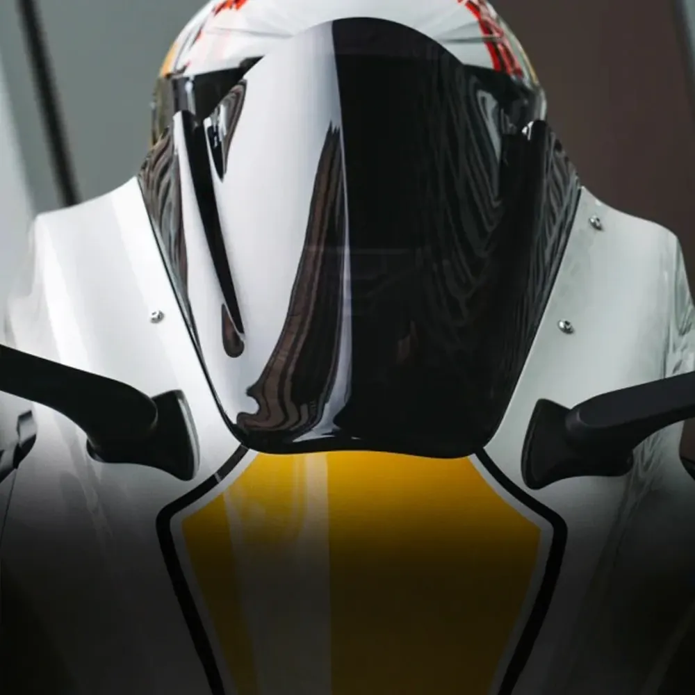 YZF R1 2025 Motorcycle Windscreen Windshield Wind Deflector Screen Double Bubble