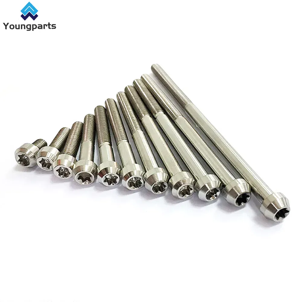 Motorcycle Titanium Bolt Set