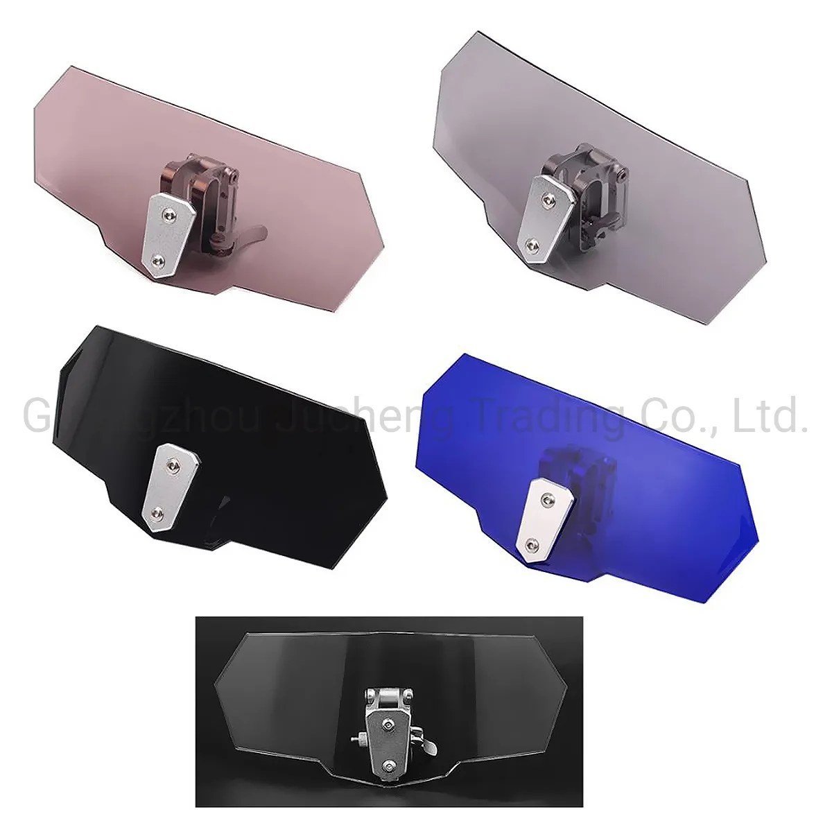 Motorcycle windscreen for utility builds