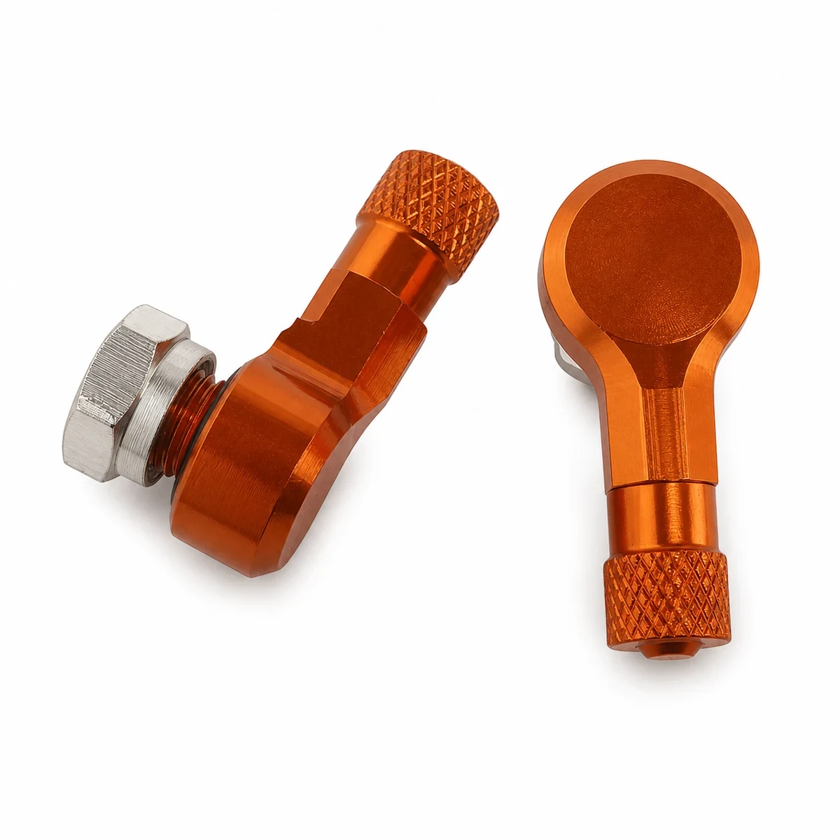 Valve Caps clean white background product photo