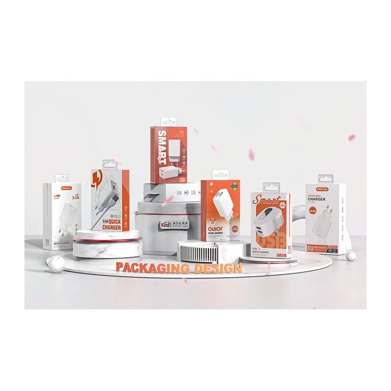 Electronics packaging box product sample for sourcing