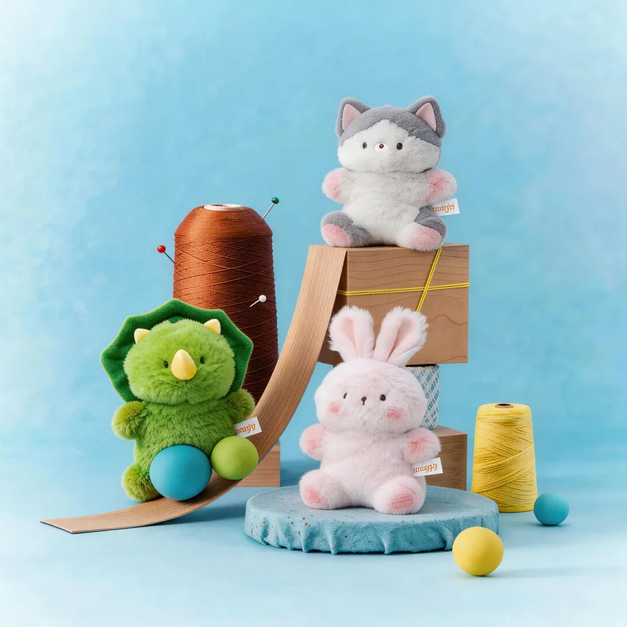 Promotion plush gift sourcing sample